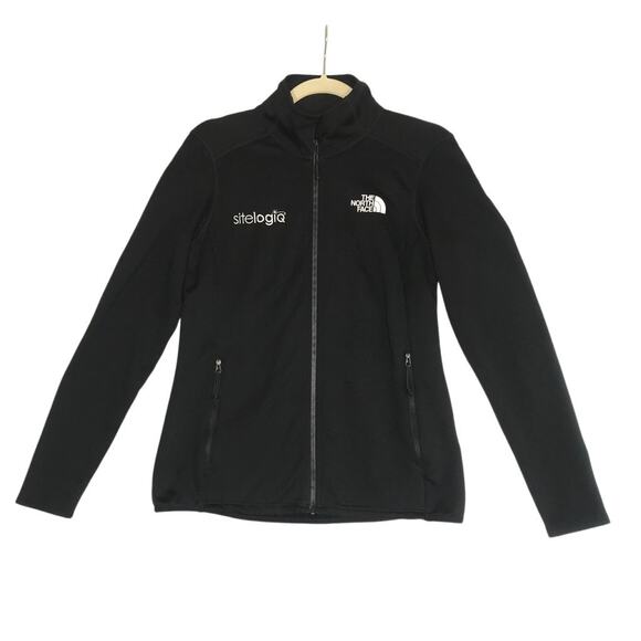 THE NORTH FACE Skyline Fleece Jacket Women M Black Full Zip Outdoor Comfy Sporty - Picture 1 of 11
